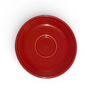 Homer Laughlin Scarlet Red Fiesta Saucer